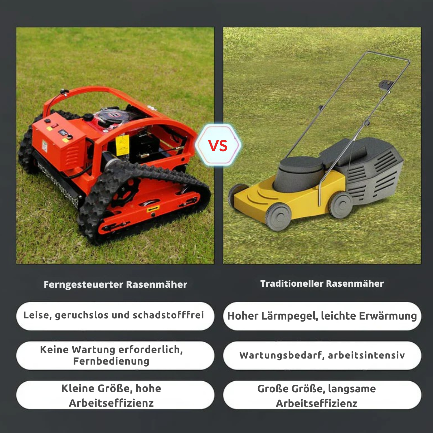 RotoMax™ Ferngesteuerter Rasenmäher