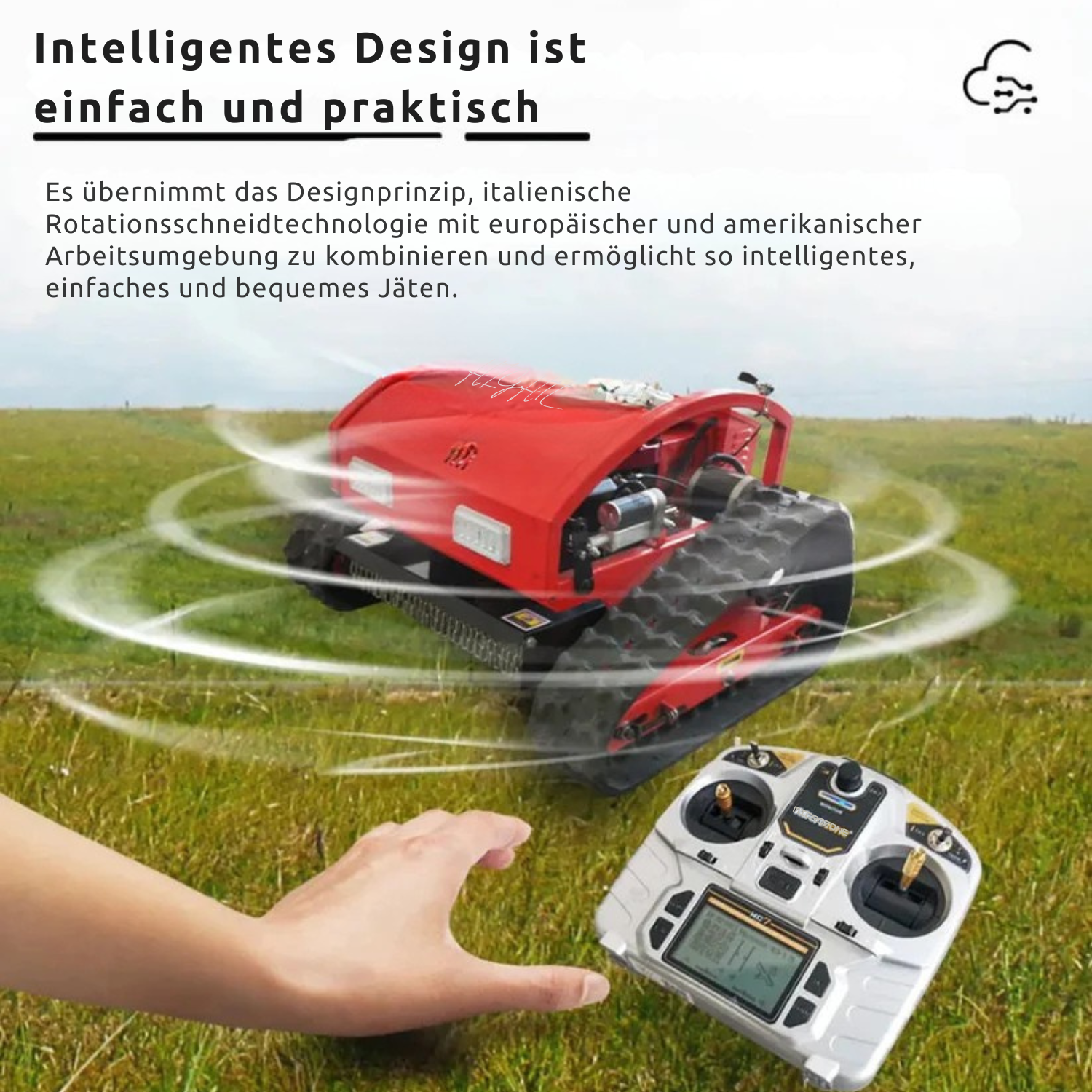RotoMax™ Ferngesteuerter Rasenmäher